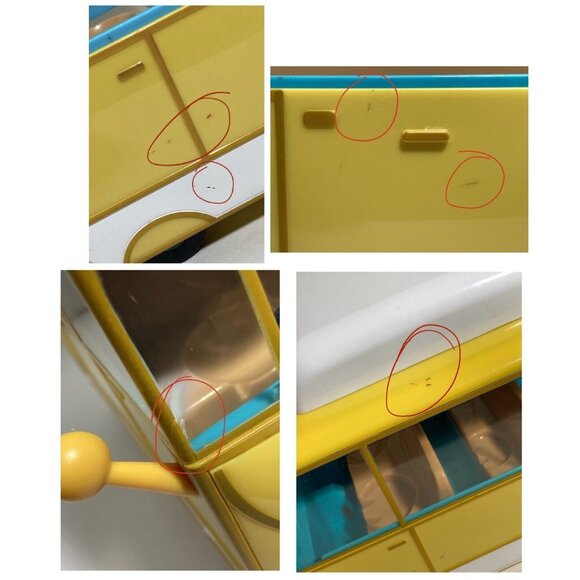 Peppa Pig Campervan Camping Playset Awning Peppa Pig Daddy Pig Candy Cat +Extras - Picture 12 of 12